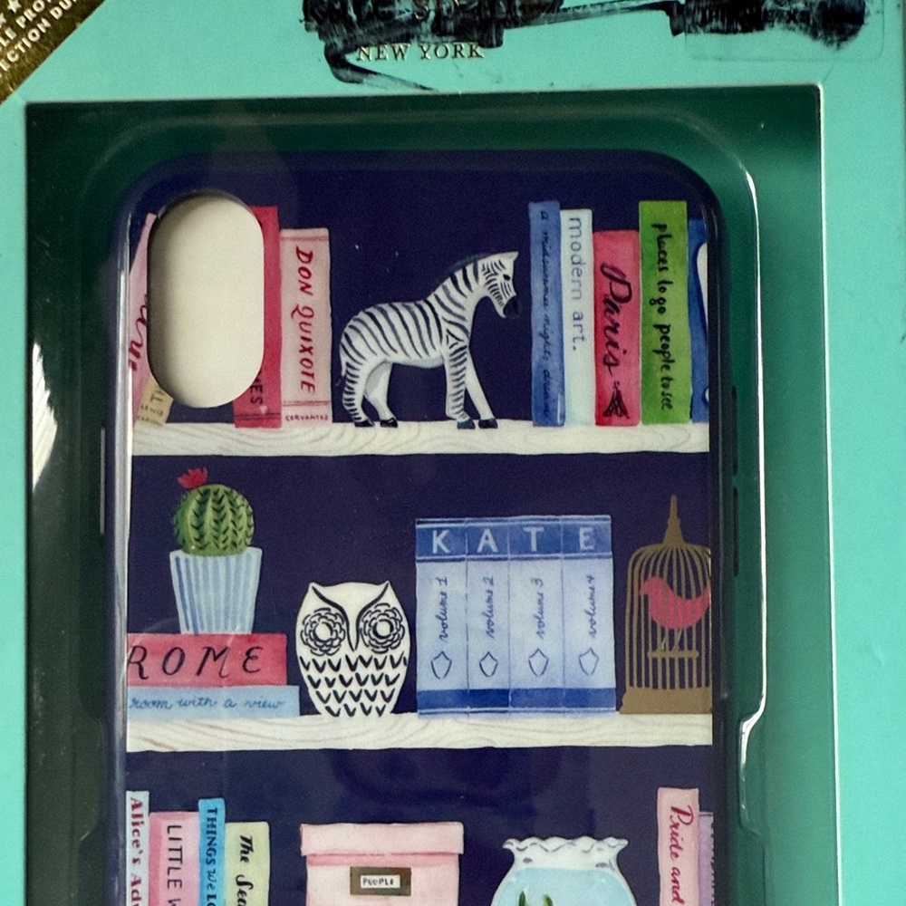 Kate Spade Multicolor Bookshelf Phone Case - Picture 2 of 4